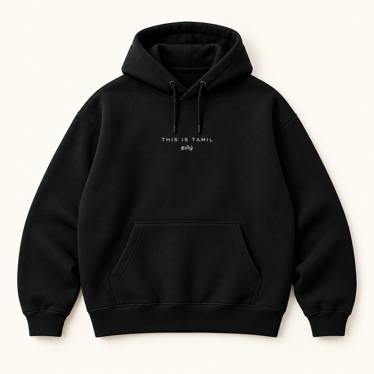 Black Sweatshirt - One Tamil